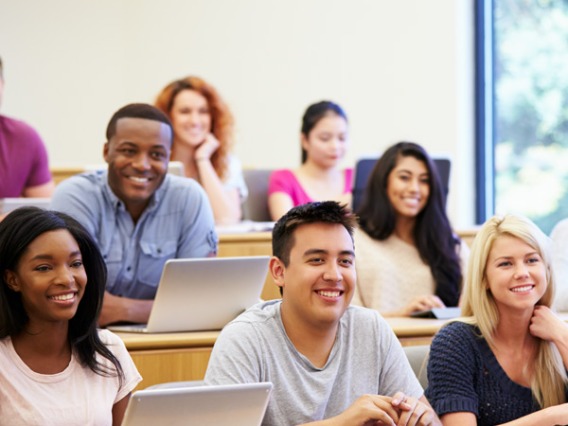 Students in classroom